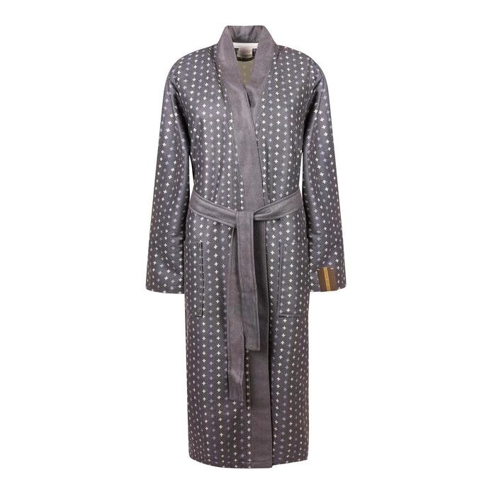Мужской халат "Бугатти", размер М, цвет серый от компании Интернет-гипермаркет «MOLL» - фото 1
