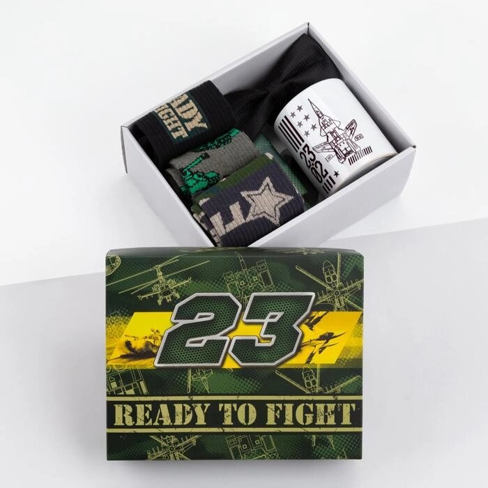 Мужской подарочный набор "Ready to fight" от компании Интернет-гипермаркет «MOLL» - фото 1