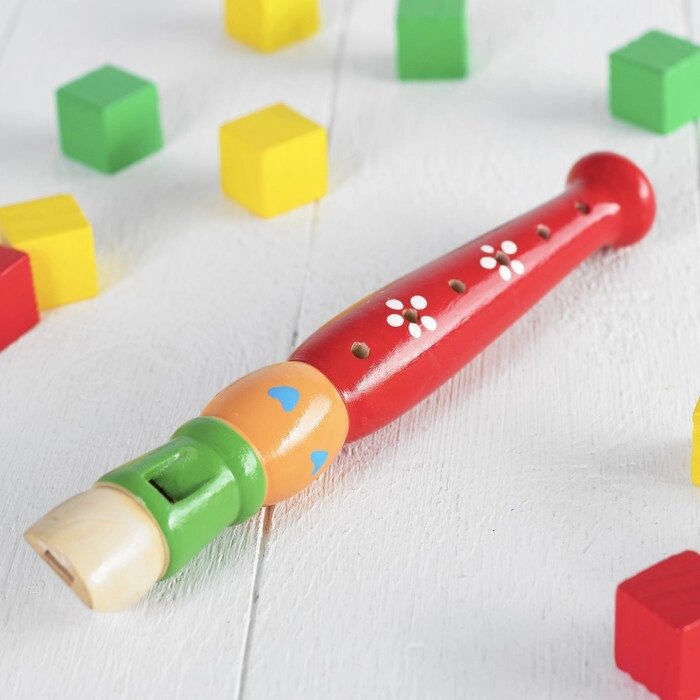 Музыкальная игрушка "Дудочка средняя", цвета МИКС от компании Интернет-гипермаркет «MOLL» - фото 1