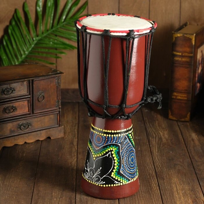Музыкальный инструмент "Барабан Джембе" 40х18х18 см от компании Интернет-гипермаркет «MOLL» - фото 1