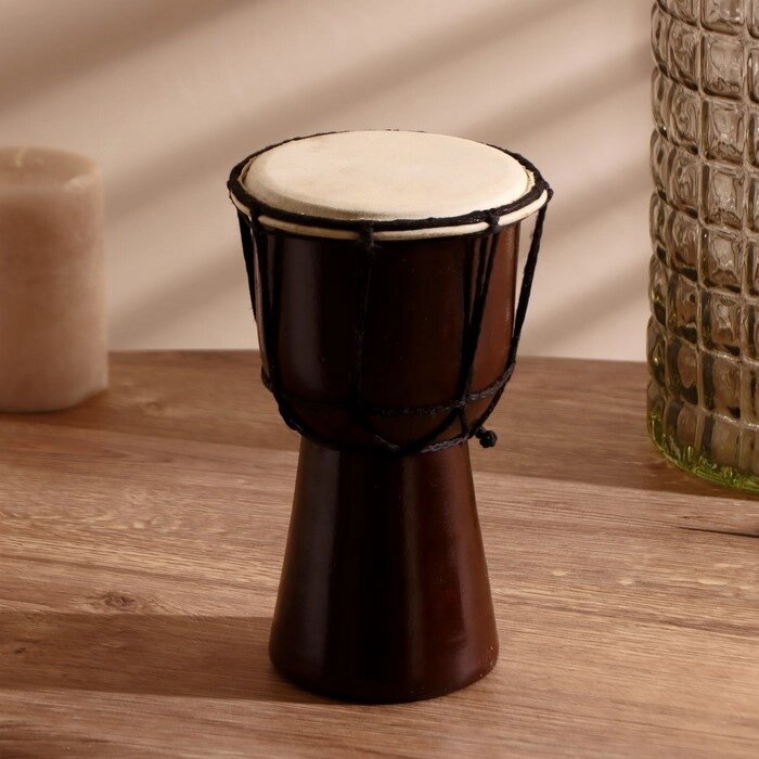 Музыкальный инструмент барабан джембе "Классика" 20х12х12 см от компании Интернет-гипермаркет «MOLL» - фото 1