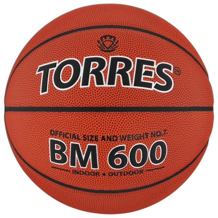Мяч баскетбольный Torres BM600, B10027, размер 7 от компании Интернет-гипермаркет «MOLL» - фото 1