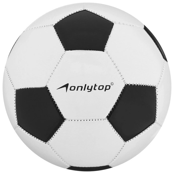 Мяч футбольный, машинная сшивка, PVC, размер 4, 290 г от компании Интернет-гипермаркет «MOLL» - фото 1
