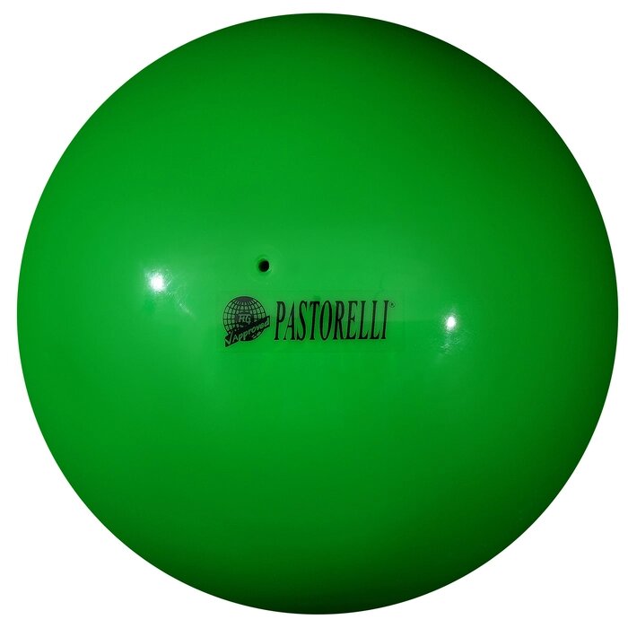 Мяч гимнастический 18 см Pastorelli New Generation FIG Зелёный от компании Интернет-гипермаркет «MOLL» - фото 1