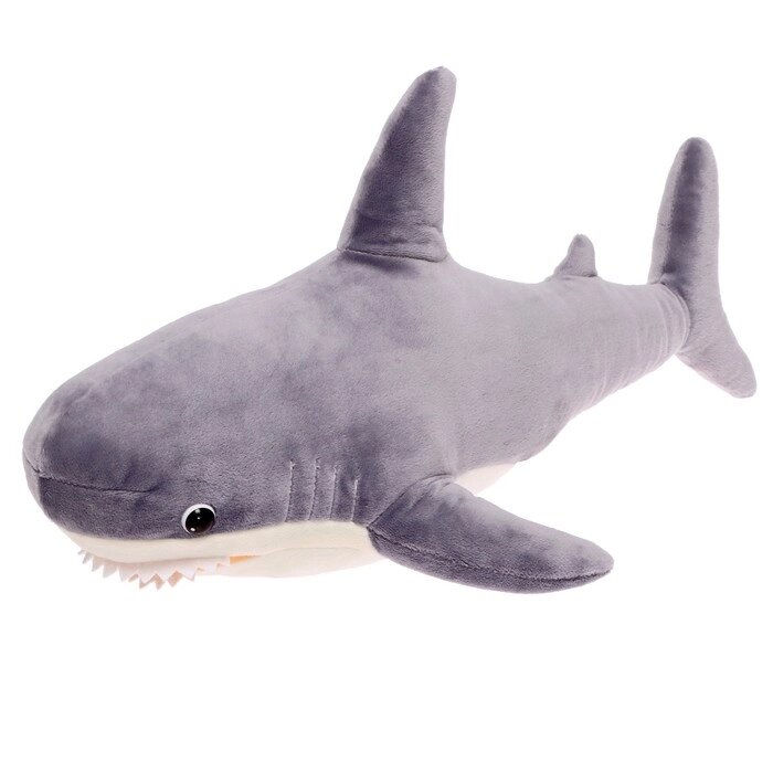 Мягкая игрушка "Акула" серая, 50 см 001/45/79 от компании Интернет-гипермаркет «MOLL» - фото 1