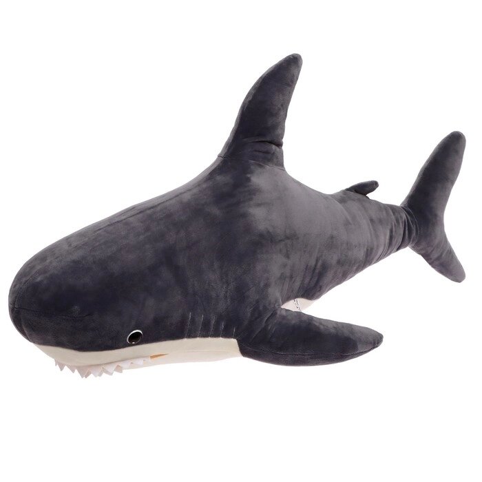 Мягкая игрушка "Акула" серая, 95 см 001/95/79 от компании Интернет-гипермаркет «MOLL» - фото 1