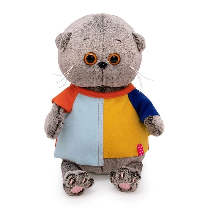 Мягкая игрушка "Басик BABY в разноцветной футболке", 20 см BB-120 от компании Интернет-гипермаркет «MOLL» - фото 1