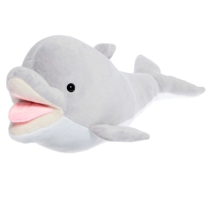 Мягкая игрушка "Дельфин" цвет серый, 42 см 5-5-1 от компании Интернет-гипермаркет «MOLL» - фото 1