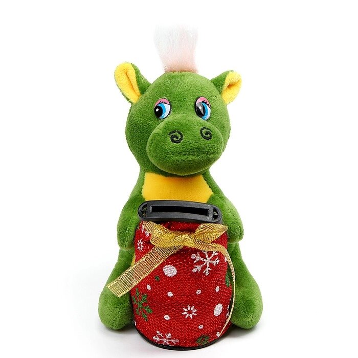 Мягкая игрушка "Дракончик" с копилкой, 14 см, цвет микс от компании Интернет-гипермаркет «MOLL» - фото 1