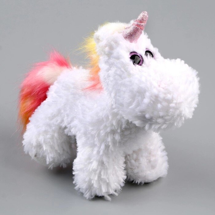 Мягкая игрушка "Единорог" , 23 см, цвет белый от компании Интернет-гипермаркет «MOLL» - фото 1
