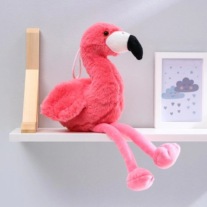 Мягкая игрушка "Фламинго" от компании Интернет-гипермаркет «MOLL» - фото 1