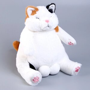 Мягкая игрушка "Кот", 35 см, цвет белый