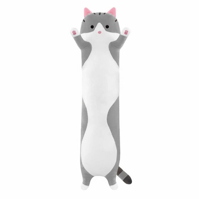 Мягкая игрушка "Кот Батон", цвет серый, 50 см 21306/50 от компании Интернет-гипермаркет «MOLL» - фото 1