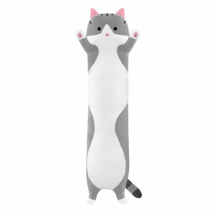 Мягкая игрушка "Кот Батон", цвет серый, 90 см 21306/90 от компании Интернет-гипермаркет «MOLL» - фото 1