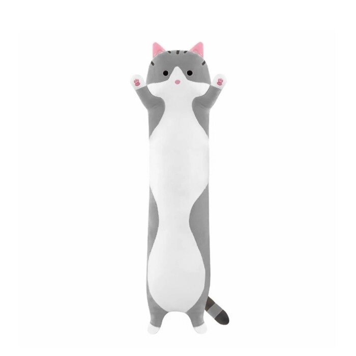 Мягкая игрушка "Кот Батон" серый, 70 см 21306/70 от компании Интернет-гипермаркет «MOLL» - фото 1