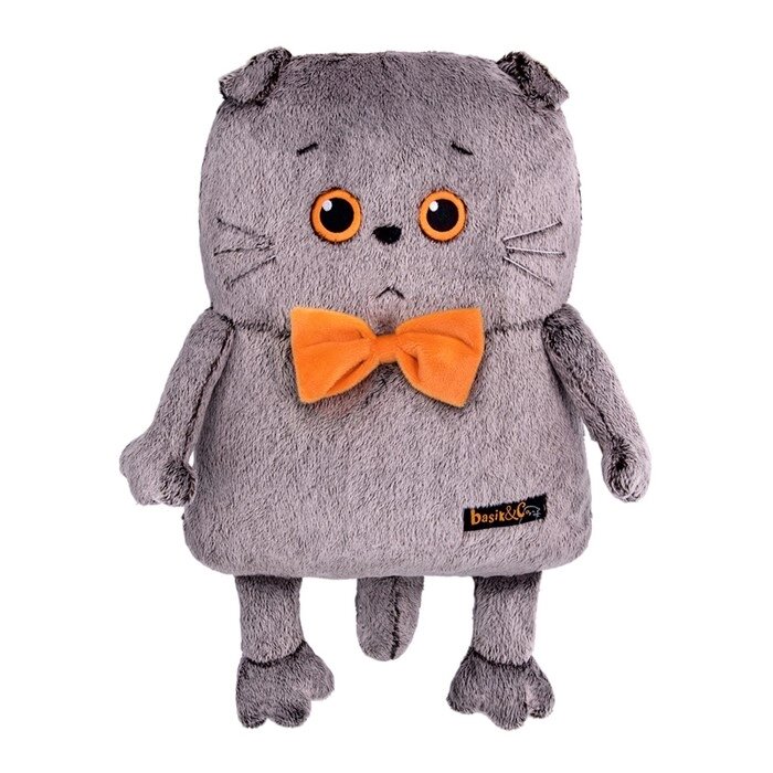 Мягкая игрушка "Кот-подушка в маске для сна", 34 см от компании Интернет-гипермаркет «MOLL» - фото 1