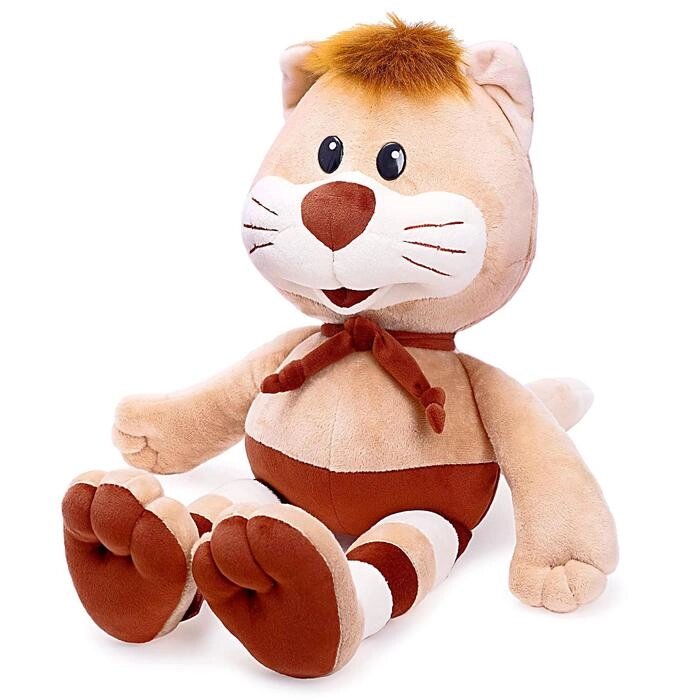 Мягкая игрушка "Кот Полосатик" от компании Интернет-гипермаркет «MOLL» - фото 1