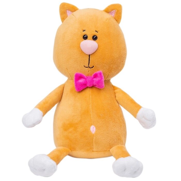 Мягкая игрушка "Кот Томас рыжий с бантиком", 20 см от компании Интернет-гипермаркет «MOLL» - фото 1