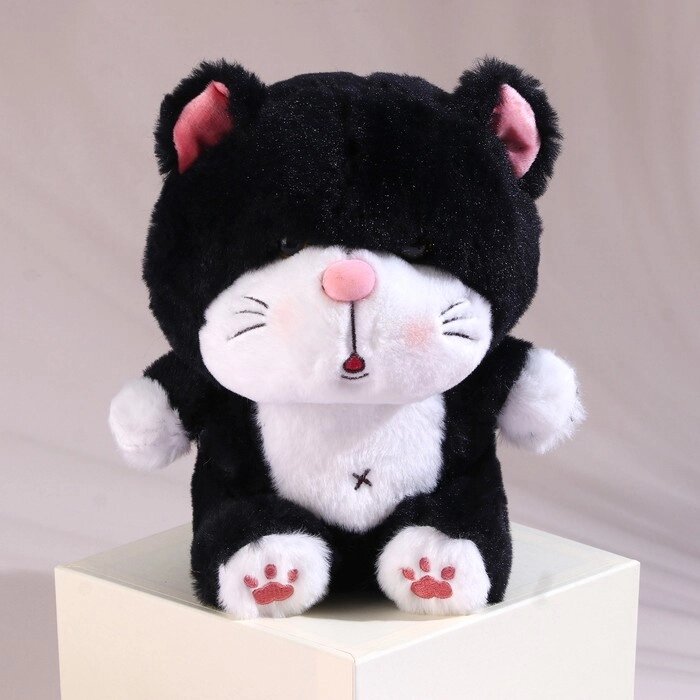 Мягкая игрушка "Котик", 25 см, цвет черный от компании Интернет-гипермаркет «MOLL» - фото 1
