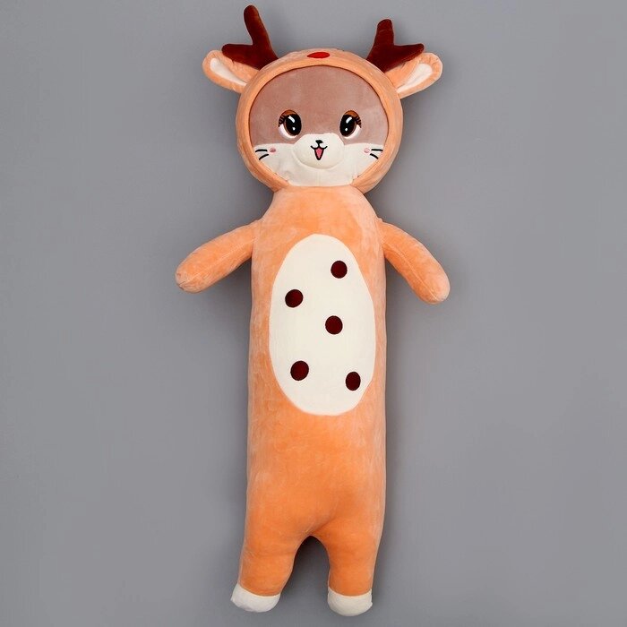 Мягкая игрушка  "Котик" в костюме оленёнка, 90 см от компании Интернет-гипермаркет «MOLL» - фото 1