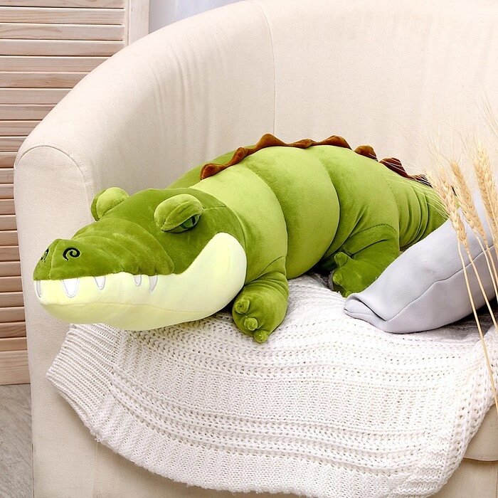 Мягкая игрушка "Крокодил", 100 см от компании Интернет-гипермаркет «MOLL» - фото 1