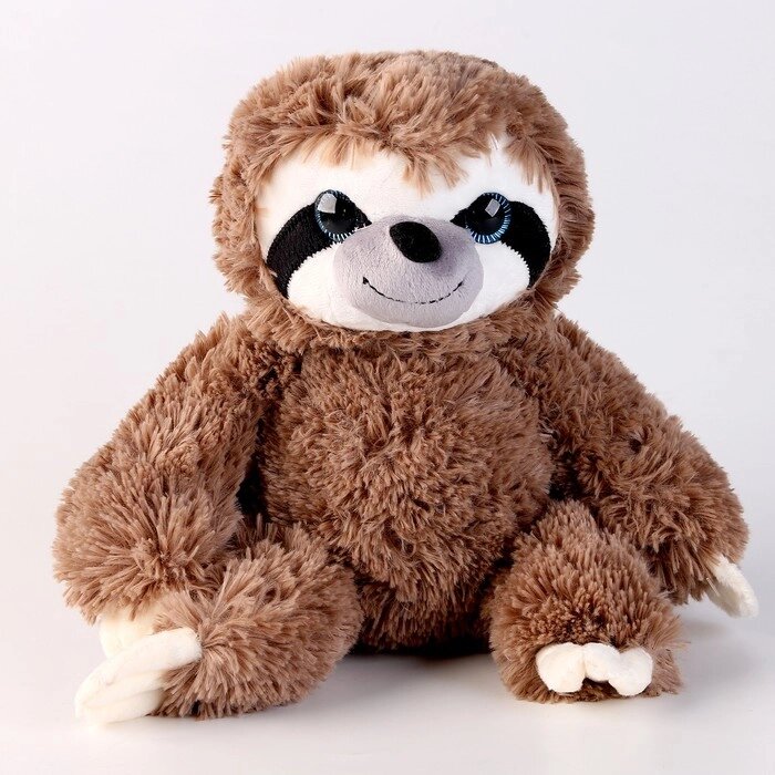 Мягкая игрушка "Ленивец", 25 см, цвет коричневый от компании Интернет-гипермаркет «MOLL» - фото 1