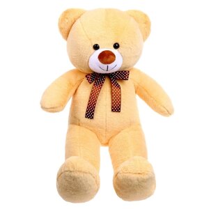 Мягкая игрушка "Медведь", персиковый, 65 см