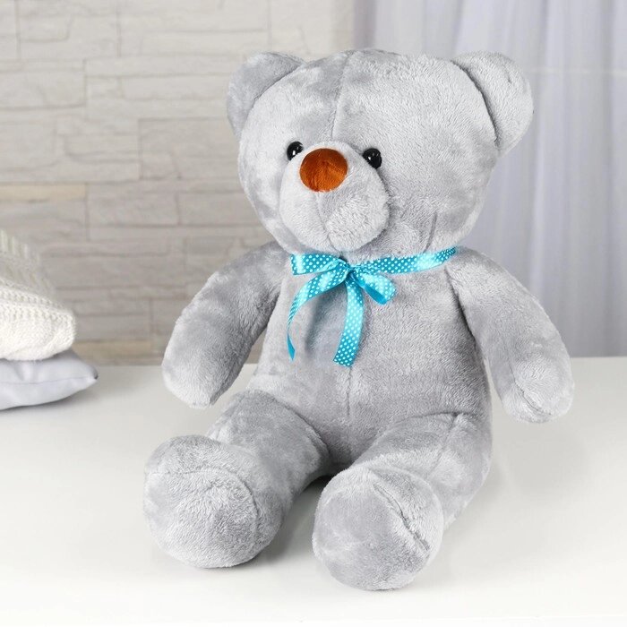 Мягкая игрушка "Мишка", цвет серый, 65 см от компании Интернет-гипермаркет «MOLL» - фото 1