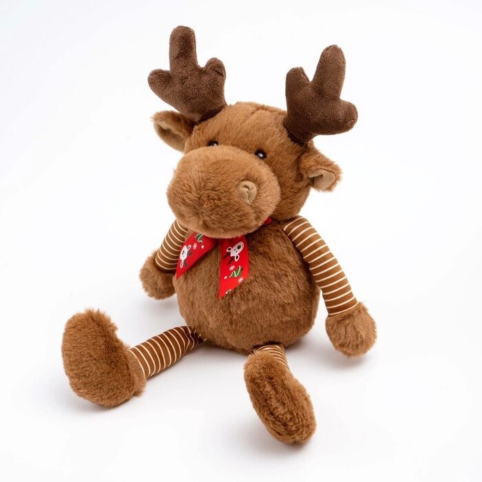 Мягкая игрушка "Олень", 18 см, цвет коричневый от компании Интернет-гипермаркет «MOLL» - фото 1