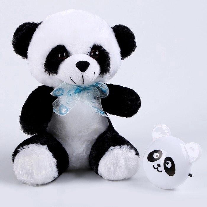 Мягкая игрушка "Панда" с ночником от компании Интернет-гипермаркет «MOLL» - фото 1