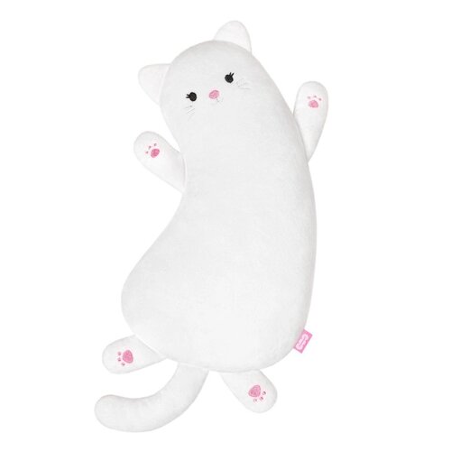 Мягкая игрушка-подушка "Кошечка Молли", цвет белый, 49 см 810