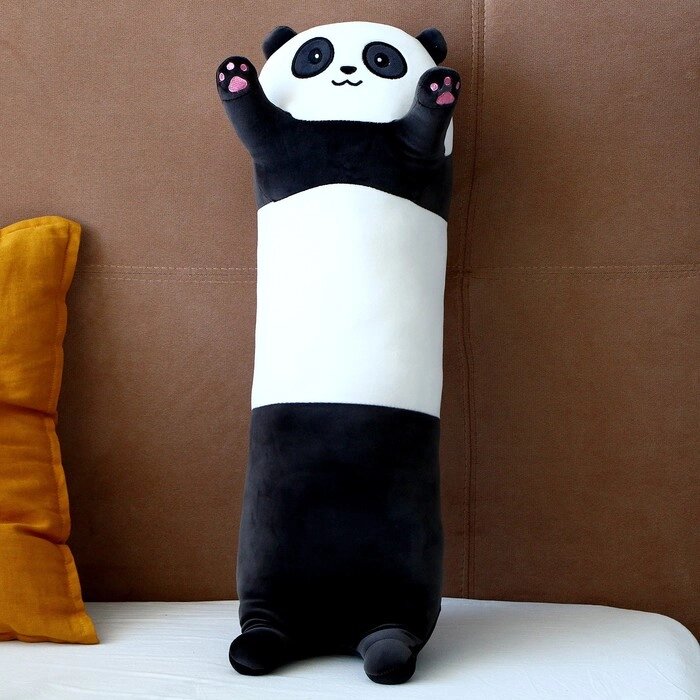 Мягкая игрушка-подушка "Панда", 70 см, цвет черно-белый от компании Интернет-гипермаркет «MOLL» - фото 1
