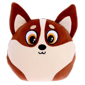 Мягкая игрушка-подушка "Собака Корги", 30 см