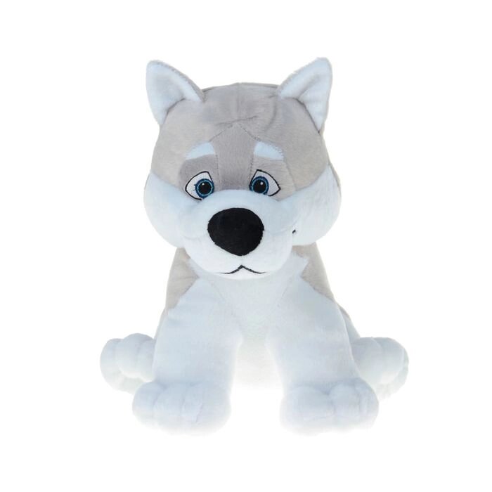 Мягкая игрушка "Собака хаски" от компании Интернет-гипермаркет «MOLL» - фото 1