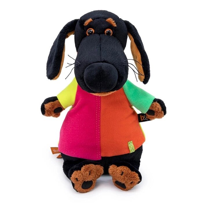 Мягкая игрушка "Ваксон в разноцветной футболке", 25 см Vaks25-064 от компании Интернет-гипермаркет «MOLL» - фото 1