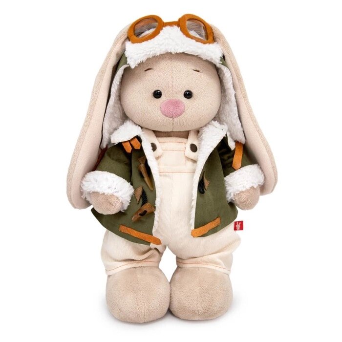 Мягкая игрушка "Зайка Ми в куртке-пилот", 25 см StS-037 от компании Интернет-гипермаркет «MOLL» - фото 1