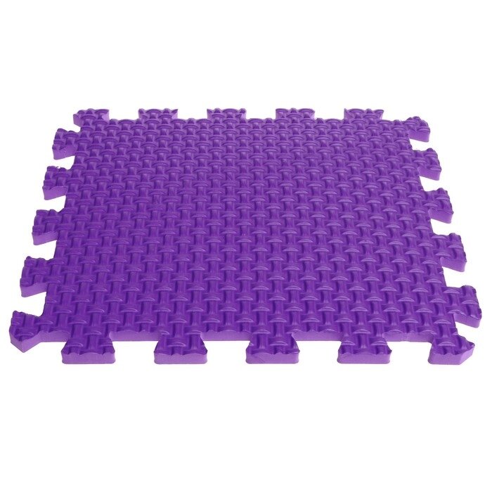 Мягкий пол универсальный, цвет фиолетовый, 33х33 см 33МП-П/фиолетовый от компании Интернет-гипермаркет «MOLL» - фото 1