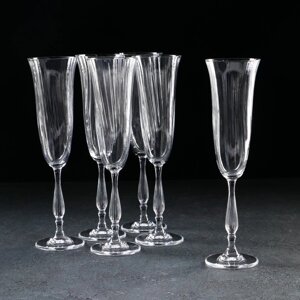 Набор бокалов для шампанского 190 мл "Fregata optic", 6 шт