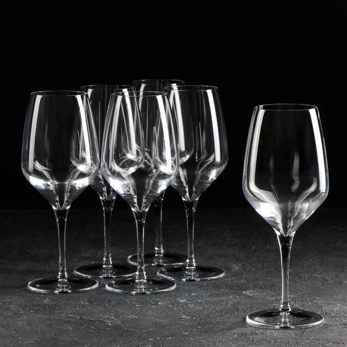 Набор бокалов для вина 470 мл "Напа", 6 шт от компании Интернет-гипермаркет «MOLL» - фото 1