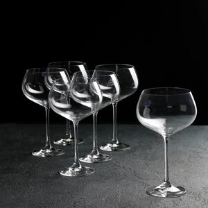 Набор бокалов для вина Bohemia Crystal "Меган", 500 мл, 6 шт