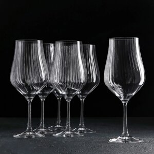 Набор бокалов для вина CRYSTALEX "Тулипа", 350 мл, 6 шт