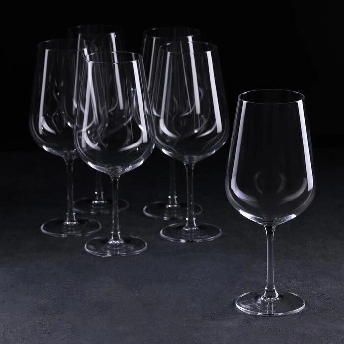 Набор бокалов для вина Strix, 850 мл, 6 шт от компании Интернет-гипермаркет «MOLL» - фото 1