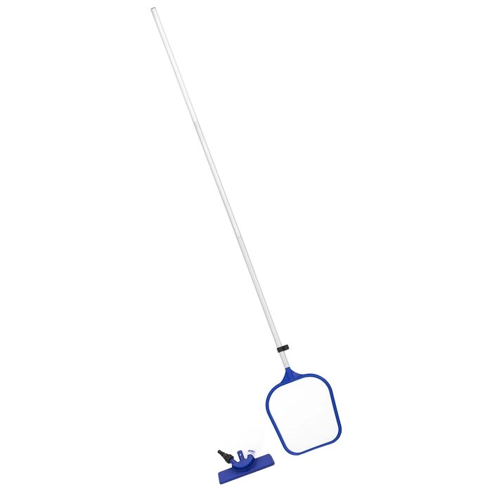 Набор для чистки бассейна, сачок, щётка, ручка 167 см, 58013 Bestway от компании Интернет-гипермаркет «MOLL» - фото 1