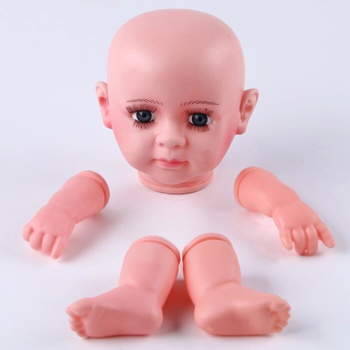 Набор для изготовления куклы - голова, 2 руки, 2 ноги, на куклы 60 см от компании Интернет-гипермаркет «MOLL» - фото 1
