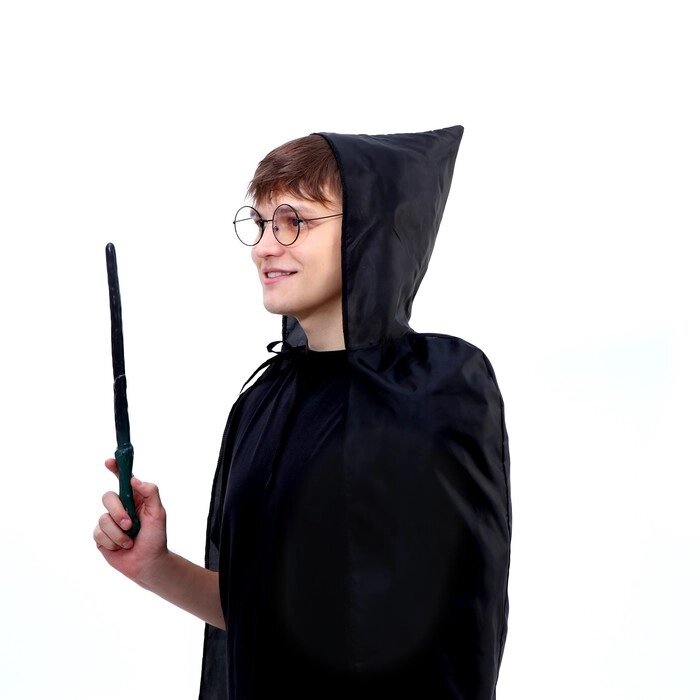 Набор для магии "Юный волшебник" (плащ, очки, палочка) от компании Интернет-гипермаркет «MOLL» - фото 1