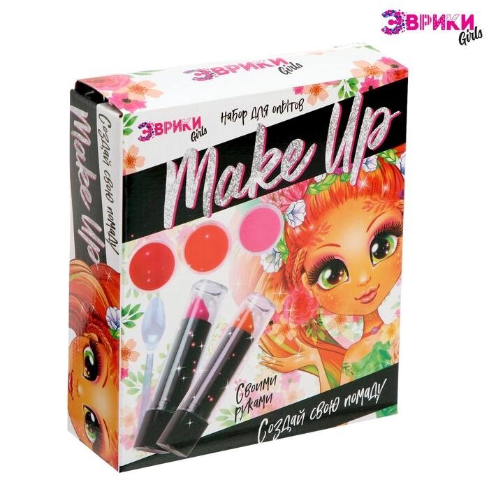 Набор для опытов "Создай свою помаду Make Up" от компании Интернет-гипермаркет «MOLL» - фото 1