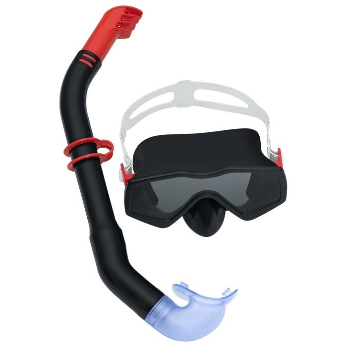 Набор для плавания Aqua Prime Snorkel Mask (маска, трубка) от 14 лет, цвета микс 24071 от компании Интернет-гипермаркет «MOLL» - фото 1