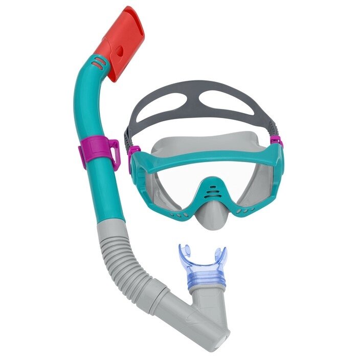 Набор для плавания Spark Wave Snorkel Mask (маска, трубка) от 14 лет, цвета микс 24068 от компании Интернет-гипермаркет «MOLL» - фото 1