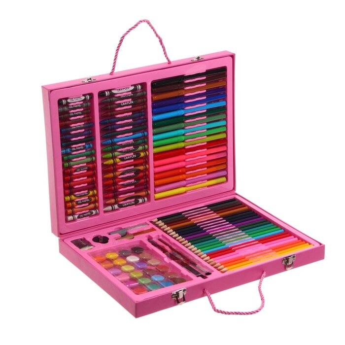 Набор для рисования в розовой коробке от компании Интернет-гипермаркет «MOLL» - фото 1