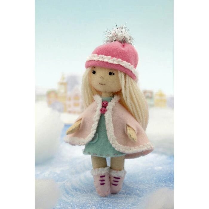 Набор для создания куклы из фетра "Малышка Люси" серия "Подружки" от компании Интернет-гипермаркет «MOLL» - фото 1